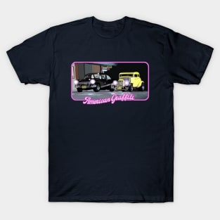 American Graffiti- Milner vs. Falfa T-Shirt